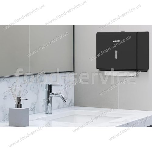 Диспенсер для бумажных полотенец Berg  AK5102 черный